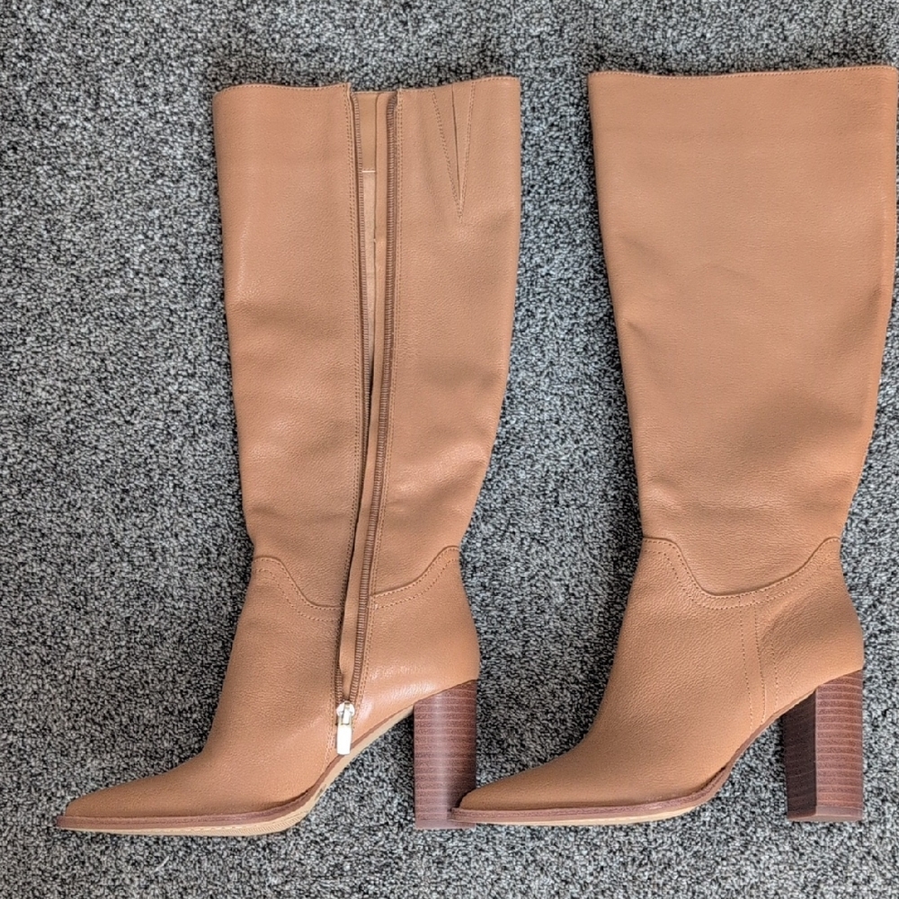 Vince Camuto Tan Heeled Boots